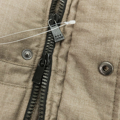 【中古】タトラス TATRAS ウールシルク ダウンコート グレージュ【 2 】【 状態ランクB 】【 メンズ 】