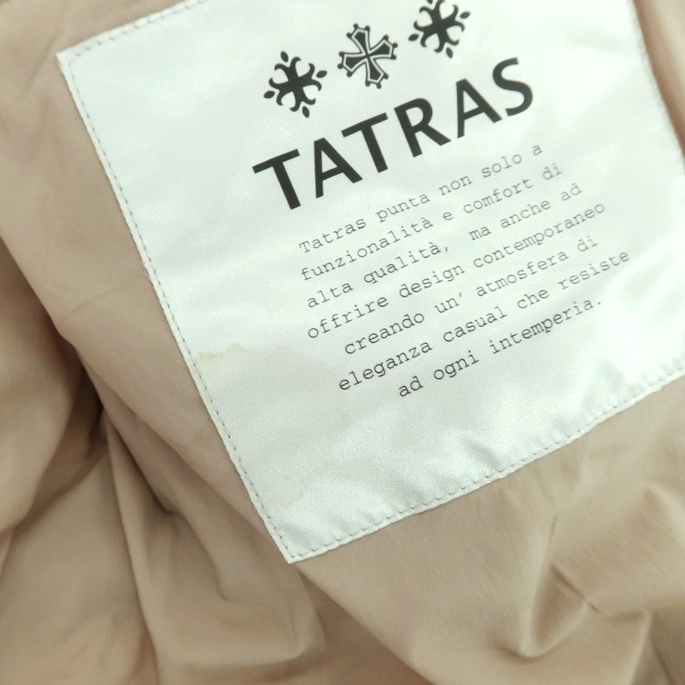【中古】タトラス TATRAS ウールシルク ダウンコート グレージュ【 2 】【 状態ランクB 】【 メンズ 】