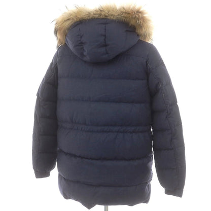 【中古】タトラス TATRAS ウールシルク ダウンコート ネイビー【 1 】【 状態ランクB 】【 メンズ 】