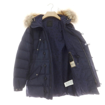 【中古】タトラス TATRAS ウールシルク ダウンコート ネイビー【 1 】【 状態ランクB 】【 メンズ 】