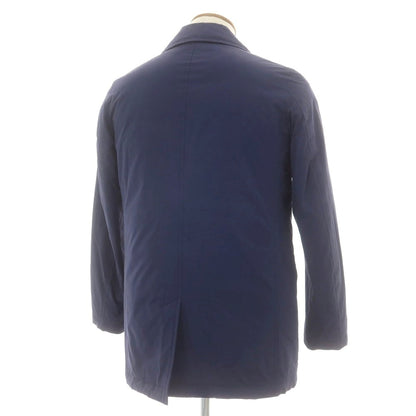 【中古】ミダ M.I.D.A. ポリエステルナイロン ダブルブレスト ダウンコート ネイビー【 46 】【 状態ランクB 】【 メンズ 】