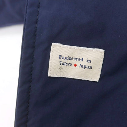 【中古】ミダ M.I.D.A. ポリエステルナイロン ダブルブレスト ダウンコート ネイビー【 46 】【 状態ランクB 】【 メンズ 】