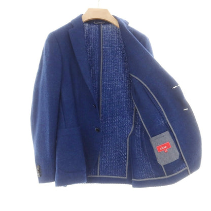 【中古】アルテア Altea ウール カジュアルジャケット ブルーネイビー【 46 】【 状態ランクB 】【 メンズ 】