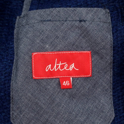 【中古】アルテア Altea ウール カジュアルジャケット ブルーネイビー【 46 】【 状態ランクB 】【 メンズ 】