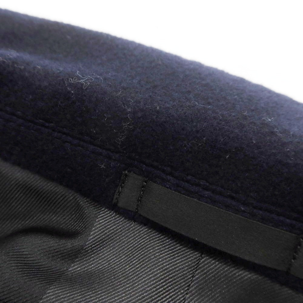 【中古】ブラックレーベル クレストブリッジ BLACK LABELCRESTBRIDGE ウールナイロン チェスターフィールドコート ネイビー【 M 】【 状態ランクB 】【 メンズ 】