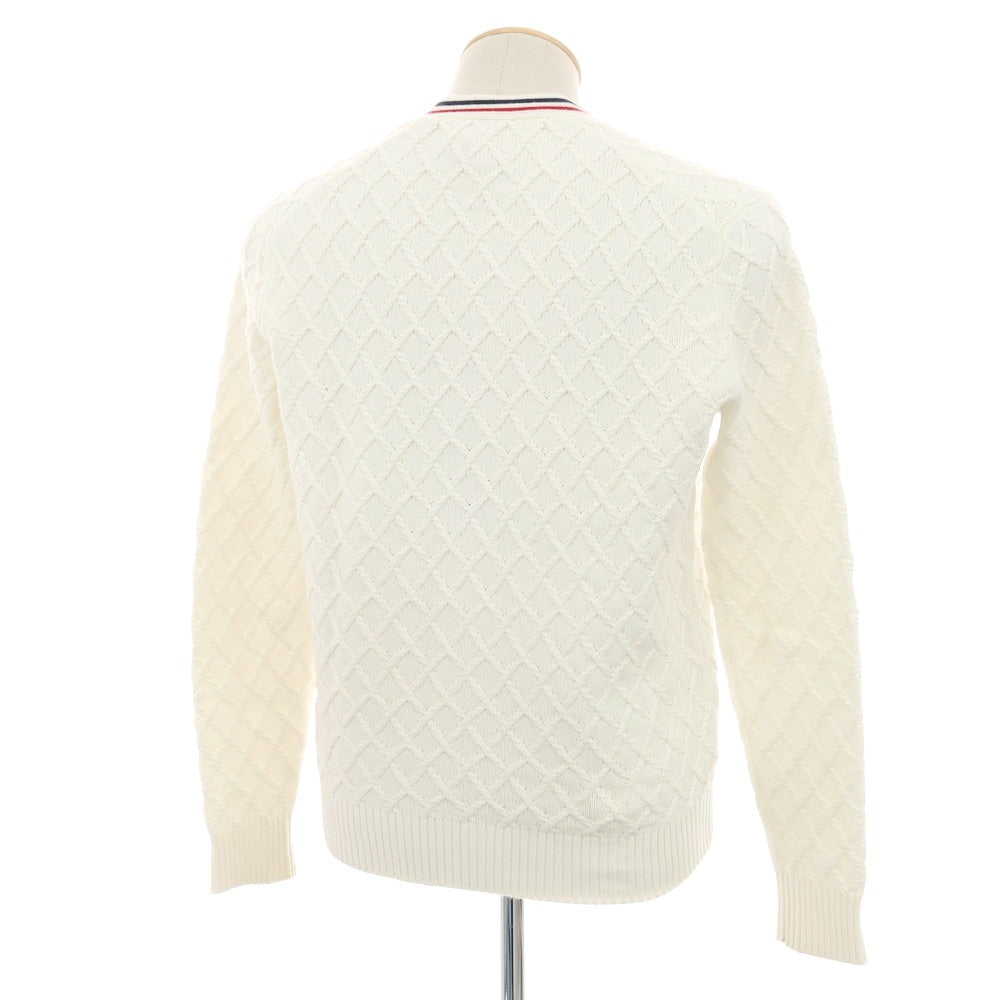 【中古】ブルックス ブラザーズ レッド フリース Brooks Brothers Red Fleece コットン カーディガン ホワイト【サイズXS】【 状態ランクC 】【 メンズ 】 [DPD]