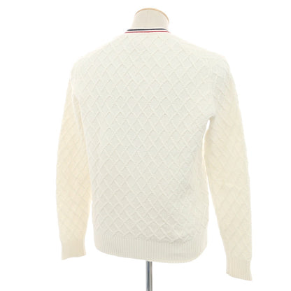 【中古】ブルックス ブラザーズ レッド フリース Brooks Brothers Red Fleece コットン カーディガン ホワイト【サイズXS】【 状態ランクC 】【 メンズ 】