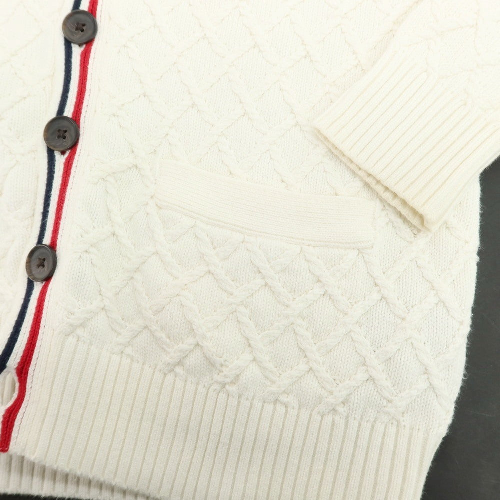 【中古】ブルックス ブラザーズ レッド フリース Brooks Brothers Red Fleece コットン カーディガン ホワイト【サイズXS】【 状態ランクC 】【 メンズ 】 [DPD]