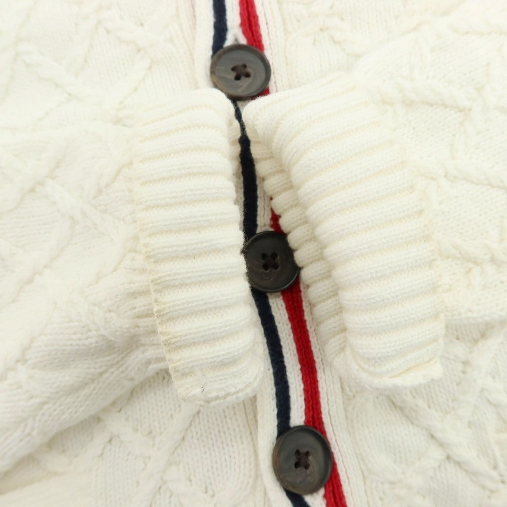 【中古】ブルックス ブラザーズ レッド フリース Brooks Brothers Red Fleece コットン カーディガン ホワイト【サイズXS】【 状態ランクC 】【 メンズ 】 [DPD]