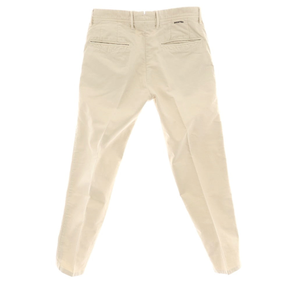 【中古】インコテックス スラックス INCOTEX SLACKS ストレッチ コットン カジュアルスラックスパンツ ベージュ【サイズ30】【 状態ランクC 】【 メンズ 】[CPD]
