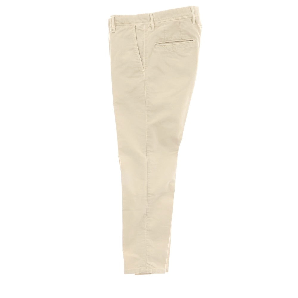 【中古】インコテックス スラックス INCOTEX SLACKS ストレッチ コットン カジュアルスラックスパンツ ベージュ【サイズ30】【 状態ランクC 】【 メンズ 】[CPD]