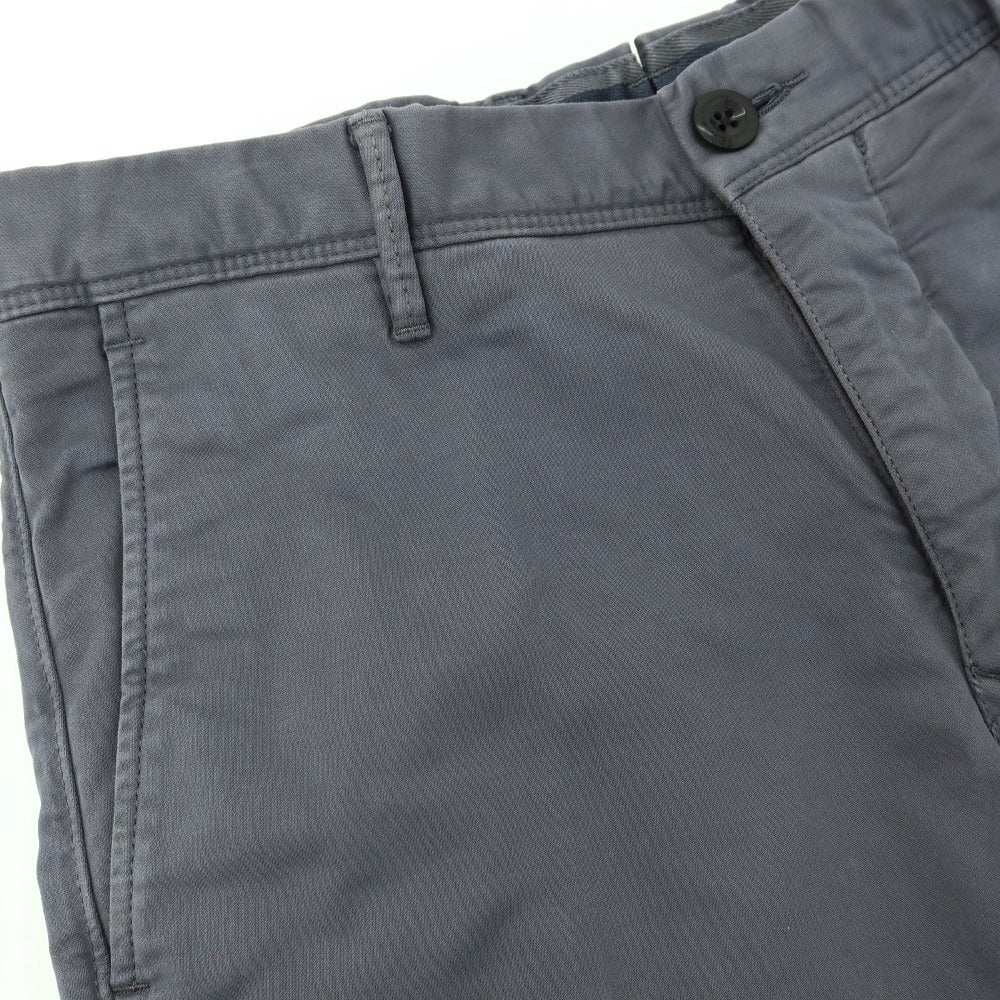 【中古】インコテックス スラックス INCOTEX SLACKS ストレッチ コットン カジュアルスラックスパンツ グレー【 29 】【 状態ランクC 】【 メンズ 】