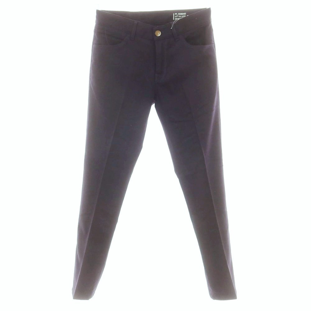 【中古】ピーティートリノ デニム PT TORINO DENIM SWING ストレッチ ウール 5ポケットパンツ ネイビー【 30 】【 状態ランクB 】【 メンズ 】