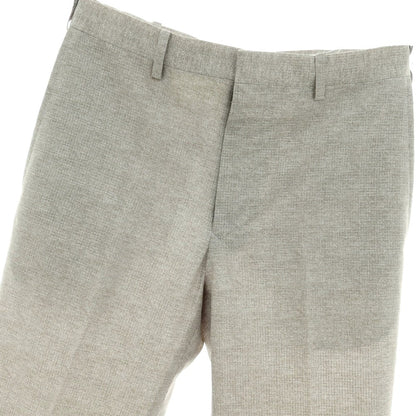 【中古】タケオキクチ TAKEO KIKUCHI ポリエステル カジュアルスラックスパンツ グレー【 1 】【 状態ランクA 】【 メンズ 】