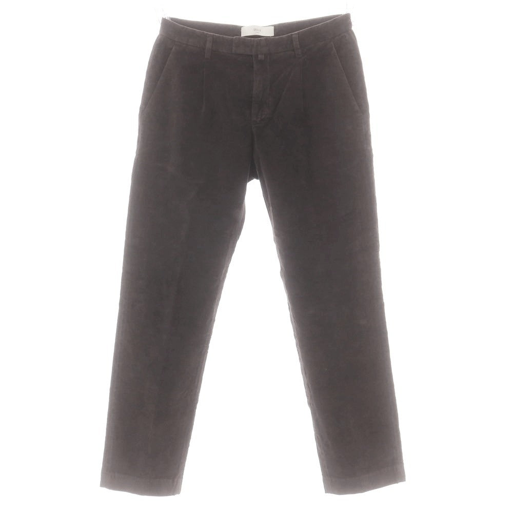 【中古】ブリリア1949 BRIGLIA 1949 ストレッチ コットン カジュアルスラックスパンツ ダークブラウン【 45 】【 状態ランクC 】【 メンズ 】