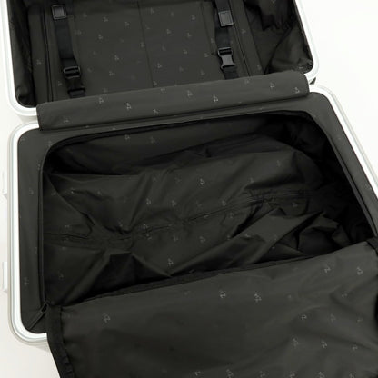 【中古】【未使用】ゼロハリバートン ZERO HALLIBURTON Heritage Line Continental Carry-On アルミニウム スーツケース シルバー【 34L 】【 状態ランクS 】【 メンズ 】