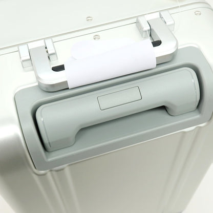 【中古】【未使用】ゼロハリバートン ZERO HALLIBURTON Heritage Line Continental Carry-On アルミニウム スーツケース シルバー【 34L 】【 状態ランクS 】【 メンズ 】