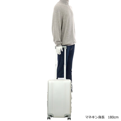 【中古】【未使用】ゼロハリバートン ZERO HALLIBURTON Heritage Line Continental Carry-On アルミニウム スーツケース シルバー【 34L 】【 状態ランクS 】【 メンズ 】