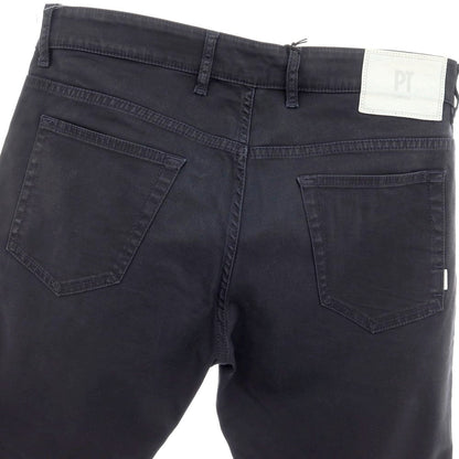 【中古】ピーティートリノ デニム PT TORINO DENIM INDIE ストレッチ コットンセルロース カジュアルスラックスパンツ ネイビー【 33 】【 状態ランクC 】【 メンズ 】