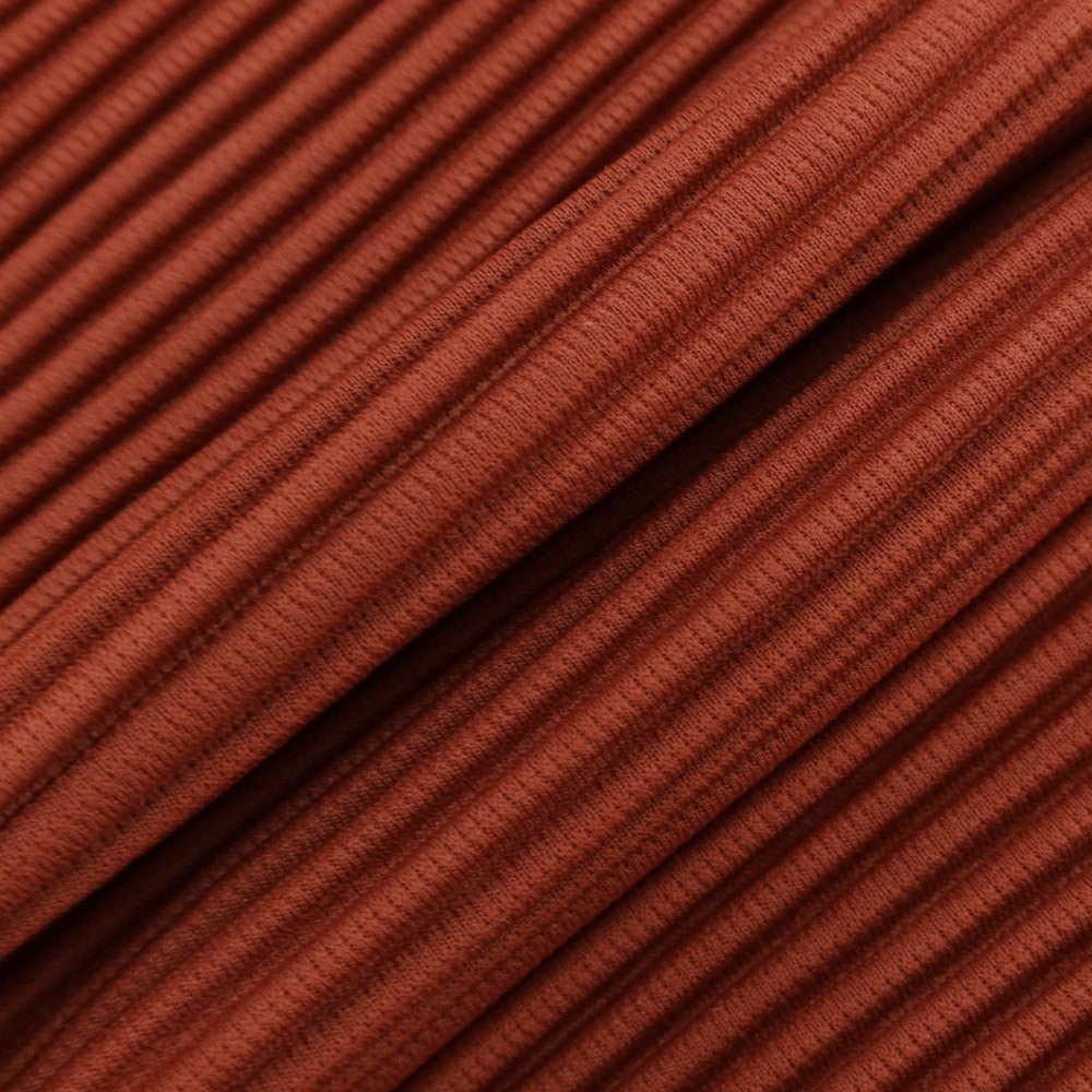 【中古】オム プリッセ イッセイミヤケ HOMME PLISSE ISSEY MIYAKE 2025年秋冬 ポリエステル系 プリーツ 長袖ポロシャツ ブラウン【 表記なし（L位） 】【 状態ランクA 】【 メンズ 】