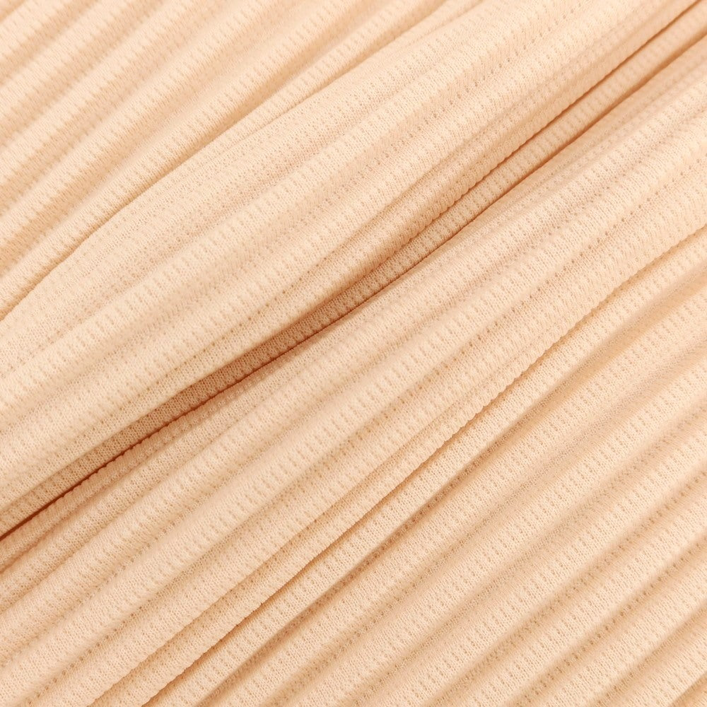 【中古】オム プリッセ イッセイミヤケ HOMME PLISSE ISSEY MIYAKE 2025年秋冬 ポリエステル系 プリーツ プルオーバー パーカー ピンクベージュ【 表記なし（L位） 】【 状態ランクB 】【 メンズ 】