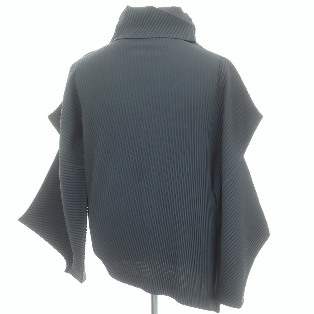 【中古】オム プリッセ イッセイミヤケ HOMME PLISSE ISSEY MIYAKE 2025年秋冬 ポリエステル系 プリーツ 長袖カットソー グレーブルー【 表記なし（L位） 】【 状態ランクA 】【 メンズ 】
