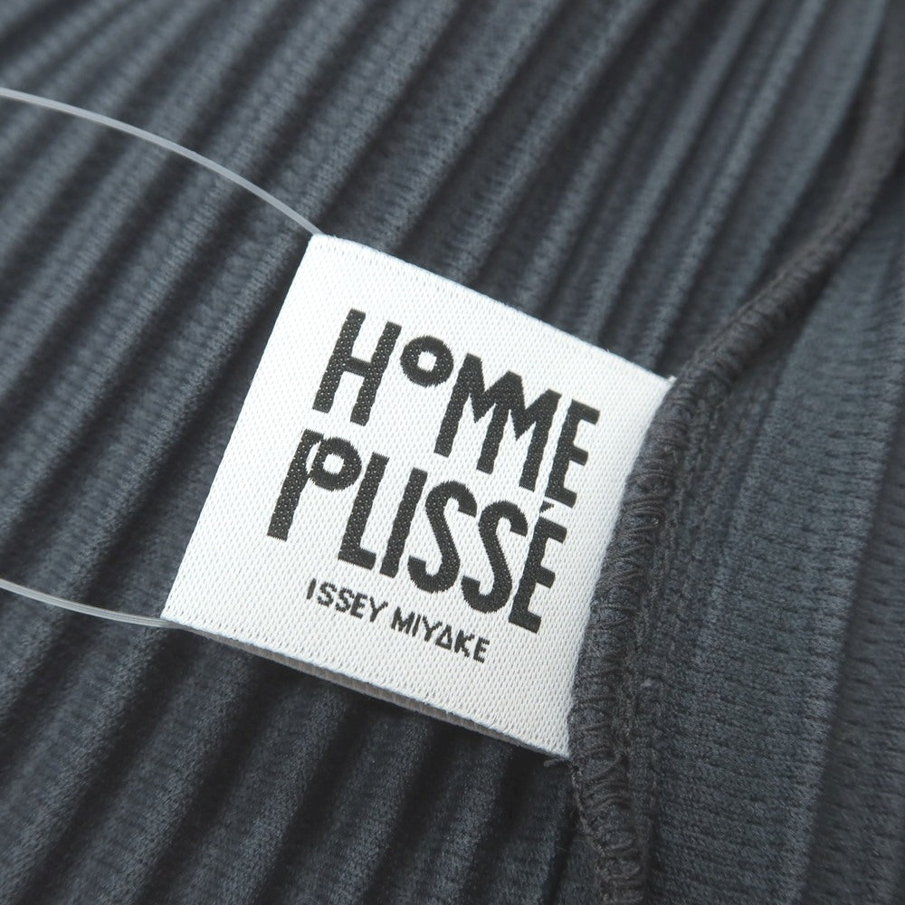 【中古】オム プリッセ イッセイミヤケ HOMME PLISSE ISSEY MIYAKE 2025年秋冬 ポリエステル系 プリーツ 長袖カットソー グレーブルー【 表記なし（L位） 】【 状態ランクA 】【 メンズ 】