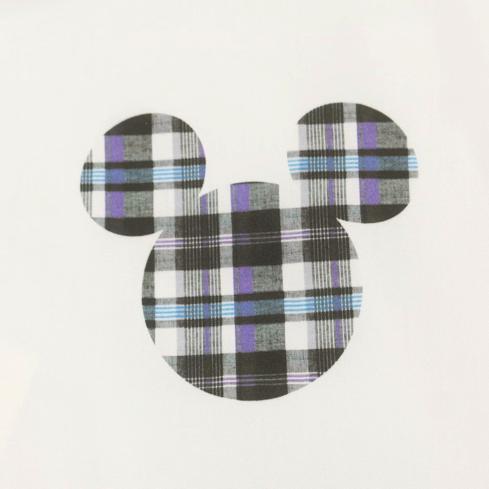 【中古】【未使用】コムデギャルソンシャツ COMME des GARCONS SHIRT 2025年春夏 × Disney コットン アシンメトリーヘム レギュラーカラー カジュアルシャツ ホワイト【 サイズXS 】【 状態ランクS 】【 メンズ 】 [APD]