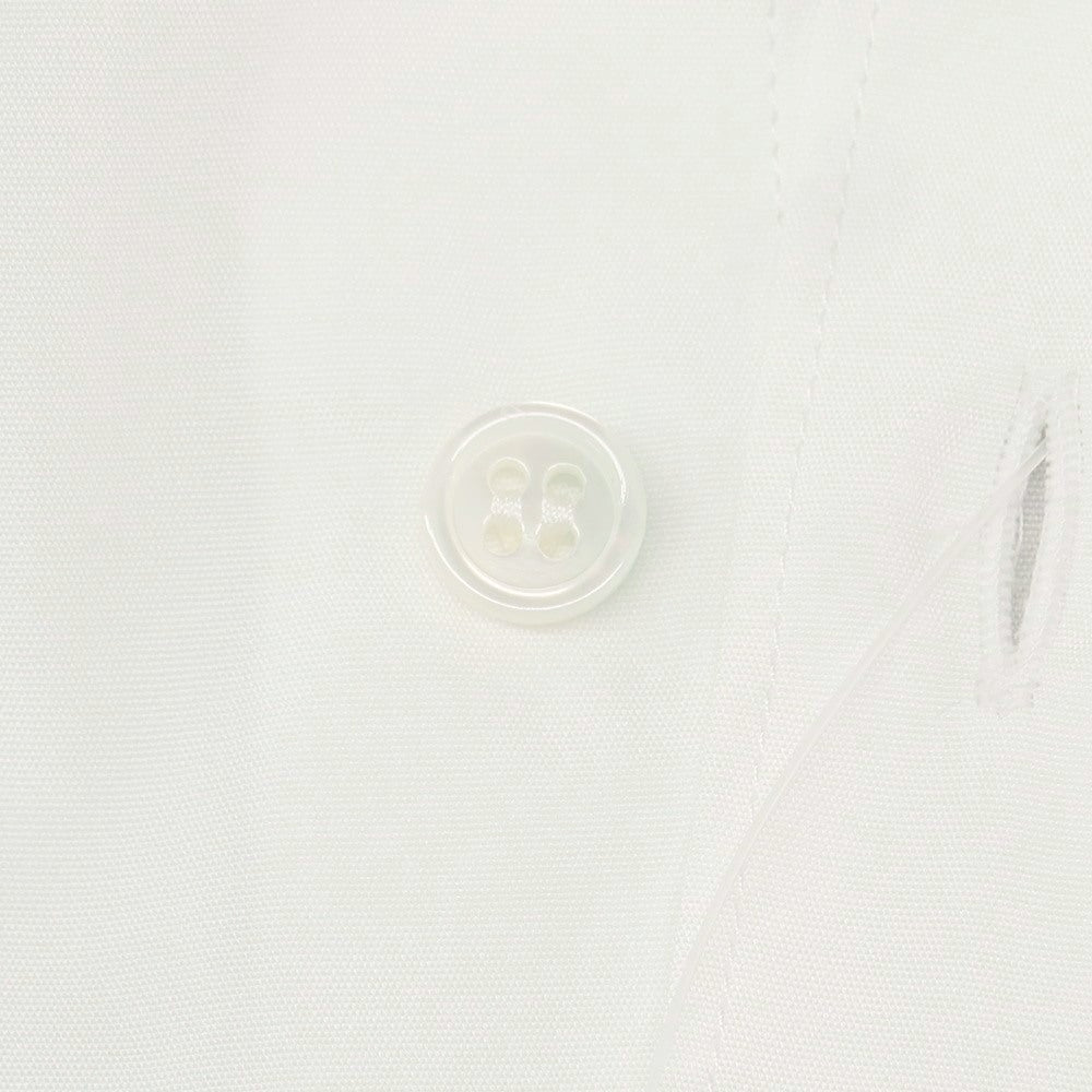 【中古】【未使用】コムデギャルソンシャツ COMME des GARCONS SHIRT 2025年春夏 × Disney コットン アシンメトリーヘム レギュラーカラー カジュアルシャツ ホワイト【サイズS】【 状態ランクS 】【 メンズ 】 [CPD]