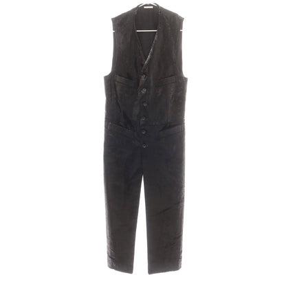 【中古】コムデギャルソンオムプリュス COMME des GARCONS HOMME PLUS 2025年春夏 ロングベスト ジレ ブラック【 S 】【 状態ランクA 】【 メンズ 】