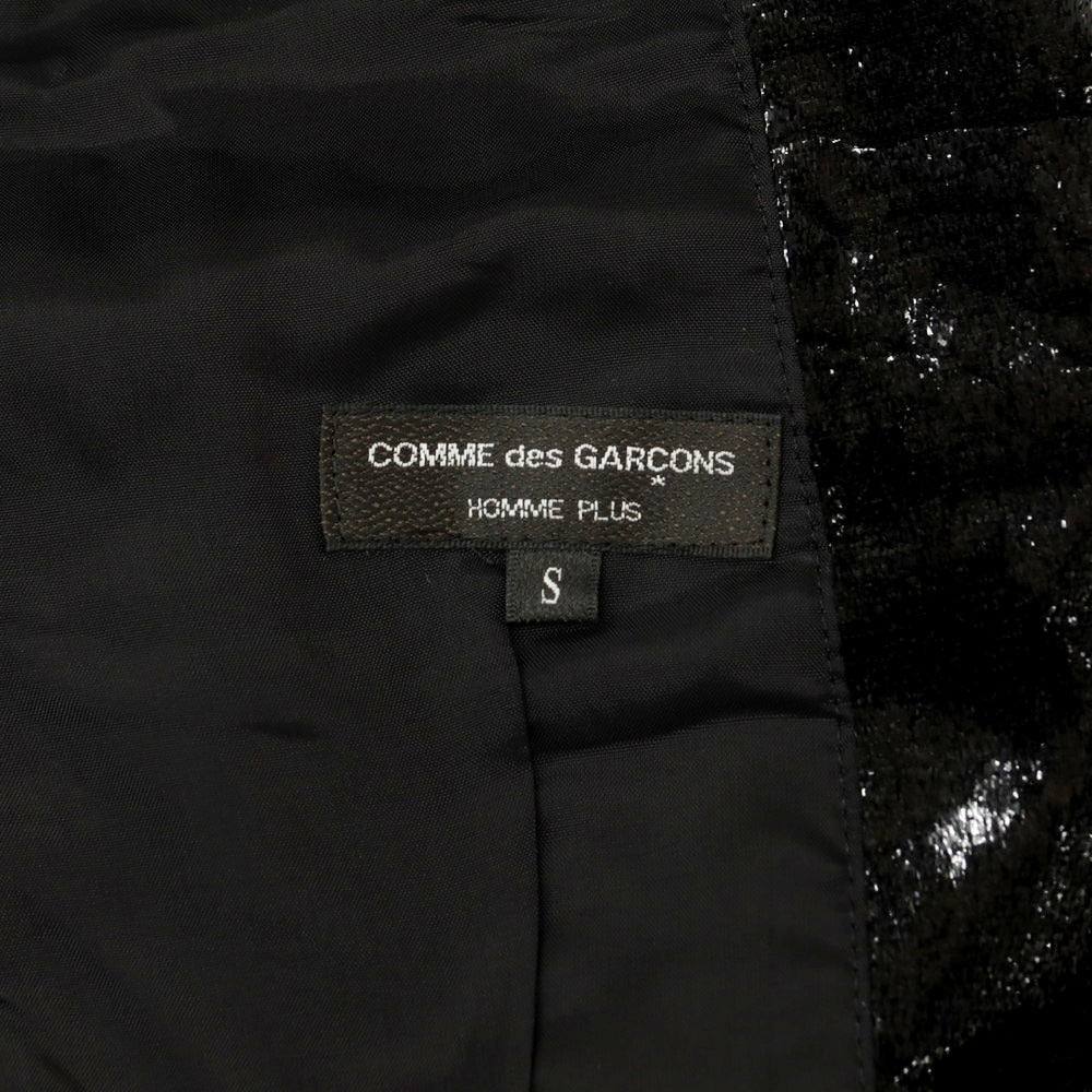 【中古】コムデギャルソンオムプリュス COMME des GARCONS HOMME PLUS 2025年春夏 ロングベスト ジレ ブラック【サイズS】【 状態ランクA 】【 メンズ 】 [CPD]