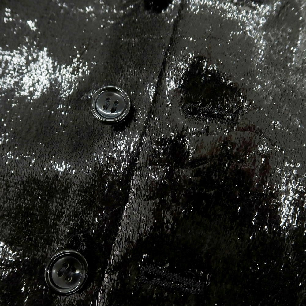 【中古】コムデギャルソンオムプリュス COMME des GARCONS HOMME PLUS 2025年春夏 ロングベスト ブラック【サイズS】【 状態ランクA 】【 メンズ 】 [CPD]
