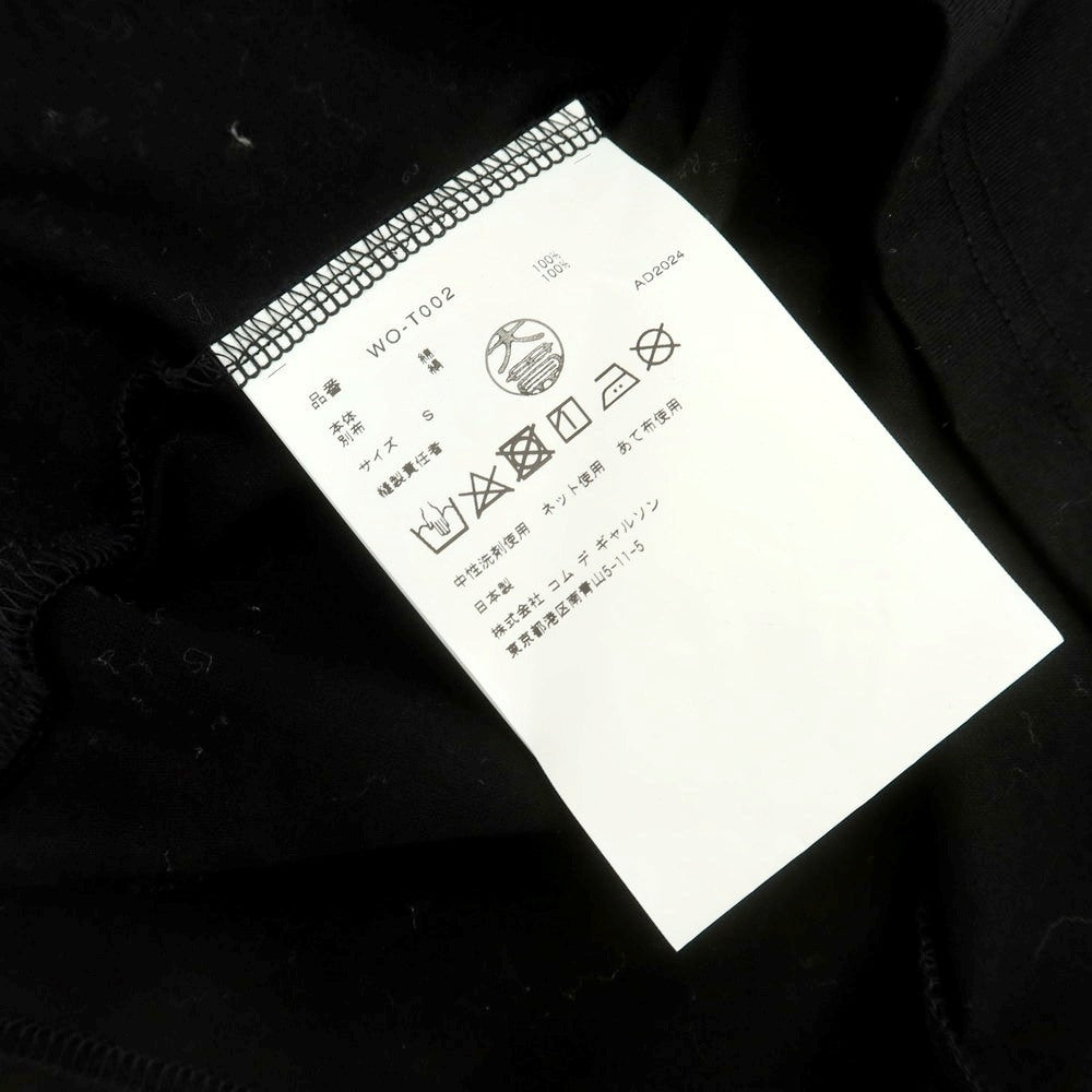 【中古】【未使用】ジュンヤワタナベ マン JUNYA WATANABE MAN 2025年春夏 BLACK SABBATH シルクスカーフ 半袖Ｔシャツ ブラック【 S 】【 状態ランクS 】【 メンズ 】