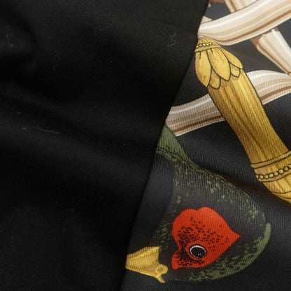 【中古】【未使用】ジュンヤワタナベ マン JUNYA WATANABE MAN 2025年春夏 BLACK SABBATH シルクスカーフ 半袖Ｔシャツ ブラック【 M 】【 状態ランクS 】【 メンズ 】