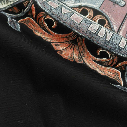 【中古】【未使用】ジュンヤワタナベ マン JUNYA WATANABE MAN 2025年春夏 SCORPIONS シルクスカーフ 半袖Ｔシャツ ブラック【 S 】【 状態ランクS 】【 メンズ 】