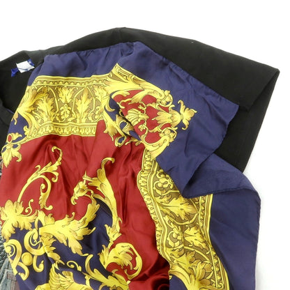 【中古】【未使用】ジュンヤワタナベ マン JUNYA WATANABE MAN 2025年春夏 SCORPIONS シルクスカーフ 半袖Ｔシャツ ブラック【 S 】【 状態ランクS 】【 メンズ 】