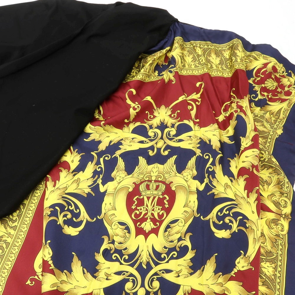 【中古】【未使用】ジュンヤワタナベ マン JUNYA WATANABE MAN 2025年春夏 SCORPIONS シルクスカーフ 半袖Ｔシャツ ブラック【 M 】【 状態ランクS 】【 メンズ 】