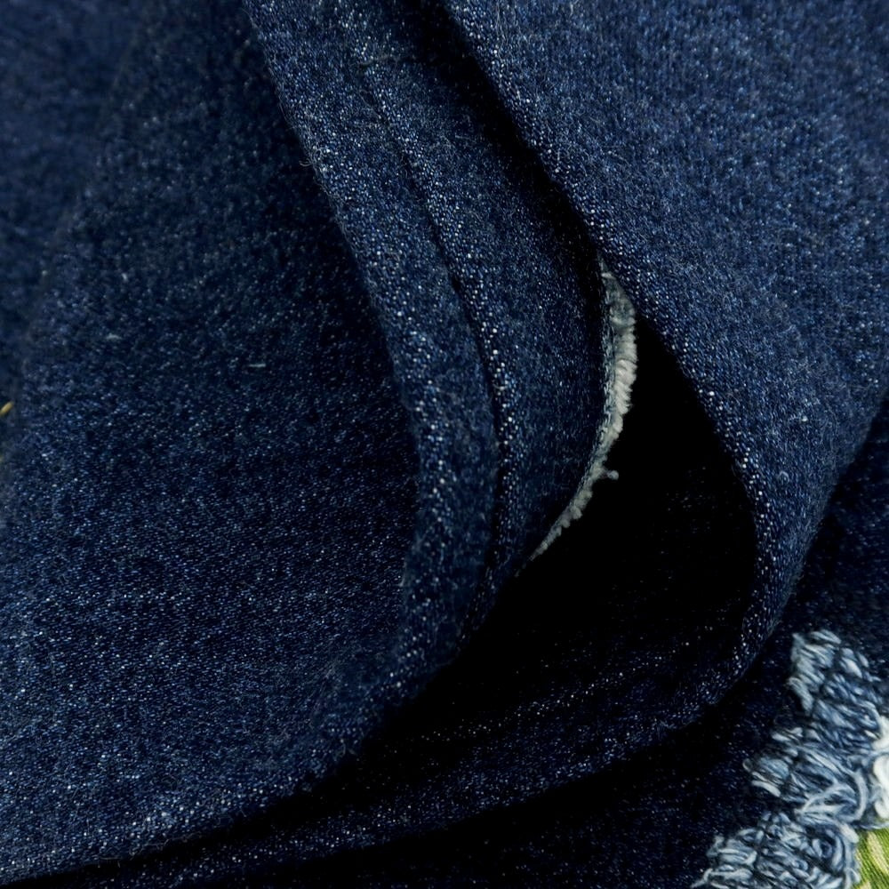 【中古】【未使用】ジュンヤワタナベ マン JUNYA WATANABE MAN 2025年春夏 リペア加工 デニムパンツ ネイビー【 S 】【 状態ランクS 】【 メンズ 】