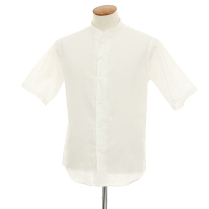 【中古】【未使用】ア デイ イン ザ ライフ ユナイテッドアローズ a day in the life united arrows コットンリネン 半袖シャツ ホワイト【サイズM】【 状態ランクS 】【 メンズ 】