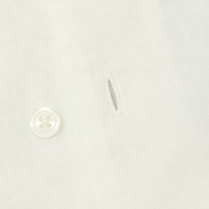 【中古】【未使用】ア デイ イン ザ ライフ ユナイテッドアローズ a day in the life united arrows コットンリネン 半袖シャツ ホワイト【サイズM】【 状態ランクS 】【 メンズ 】