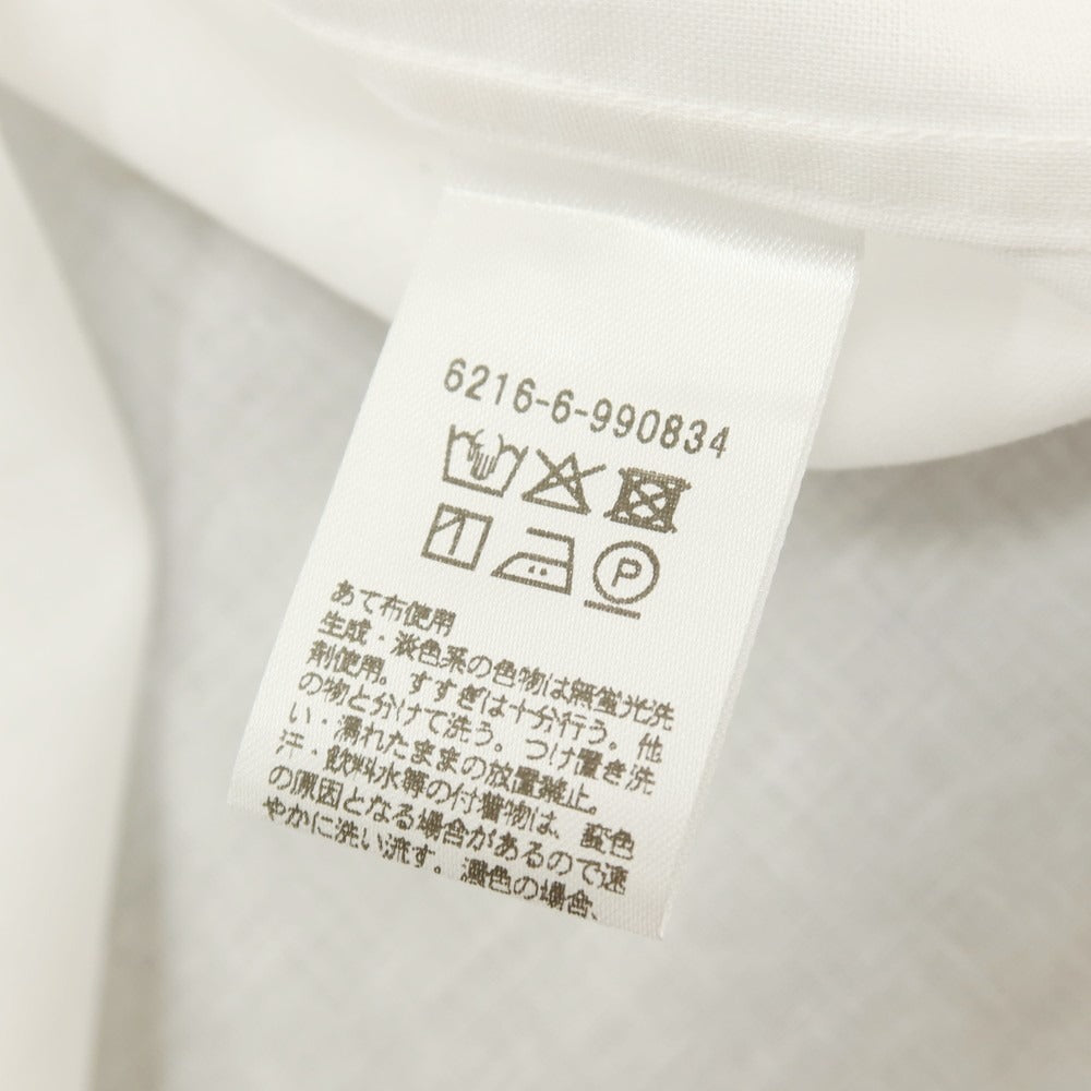 【中古】【未使用】ア デイ イン ザ ライフ ユナイテッドアローズ a day in the life united arrows コットンリネン 半袖シャツ ホワイト【サイズM】【 状態ランクS 】【 メンズ 】