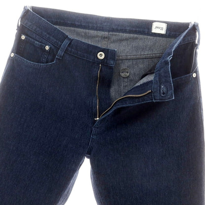 【中古】エドウィン EDWIN ストレッチ デニムパンツ ネイビー【 L 】【 状態ランクB 】【 メンズ 】