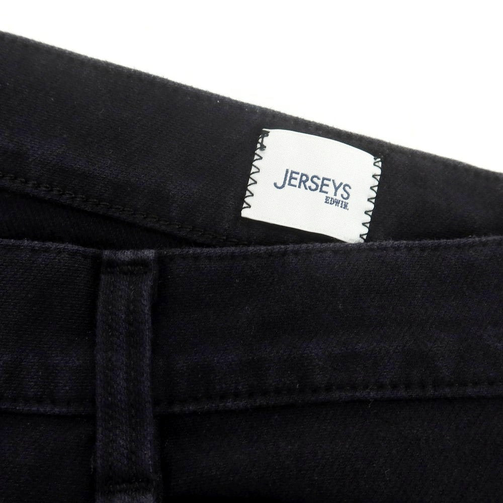 【中古】エドウィン EDWIN ストレッチコットン 5ポケットパンツ ブラック【 L 】【 状態ランクB 】【 メンズ 】