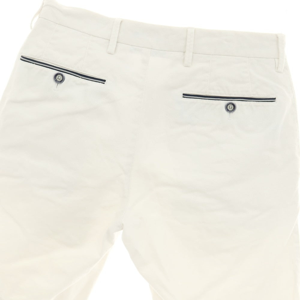 【中古】ピーティーゼロウーノ PT01 BEAMS F別注 コットン ショートパンツ ホワイト【 44 】【 状態ランクB 】【 メンズ 】
