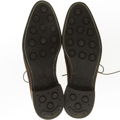 【中古】ジョンロブ John Lobb 2012 イヤーモデル ボアスエード チャッカブーツ ダークブラウン【 6 1/2 】【 状態ランクA 】【 メンズ 】