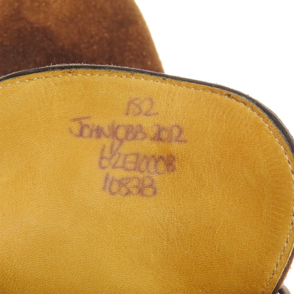【中古】ジョンロブ John Lobb 2012 イヤーモデル ボアスエード チャッカブーツ ダークブラウン【 6 1/2 】【 状態ランクA 】【 メンズ 】