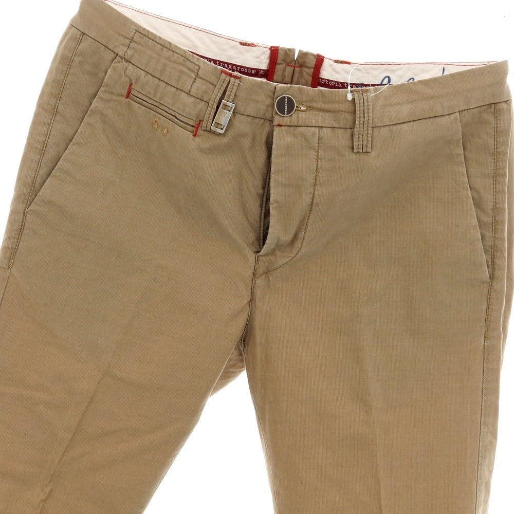 【中古】トラマロッサ Tramarossa コットン カジュアルスラックスパンツ ブラウン【 31 】【 状態ランクB 】【 メンズ 】