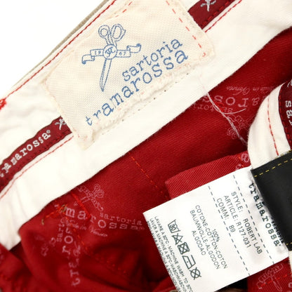 【中古】トラマロッサ Tramarossa コットン カジュアルスラックスパンツ ブラウン【 31 】【 状態ランクB 】【 メンズ 】
