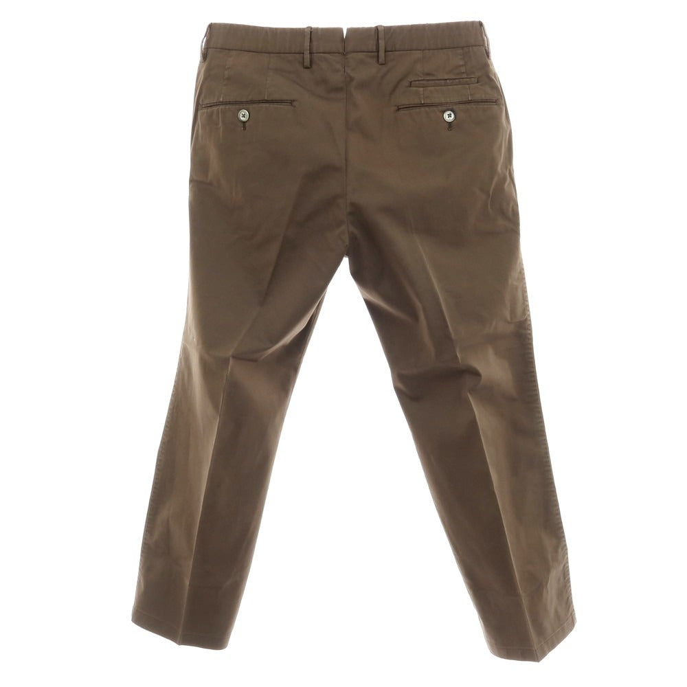 【中古】ピーティートリノ PT TORINO コットンナイロン カジュアルスラックスパンツ ブラウン【 46 】【 状態ランクB 】【 メンズ 】
