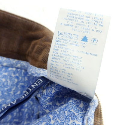 【中古】アントレアミ ENTRE AMIS ストレッチ コーデュロイパンツ ブラウン【 31 】【 状態ランクB 】【 メンズ 】